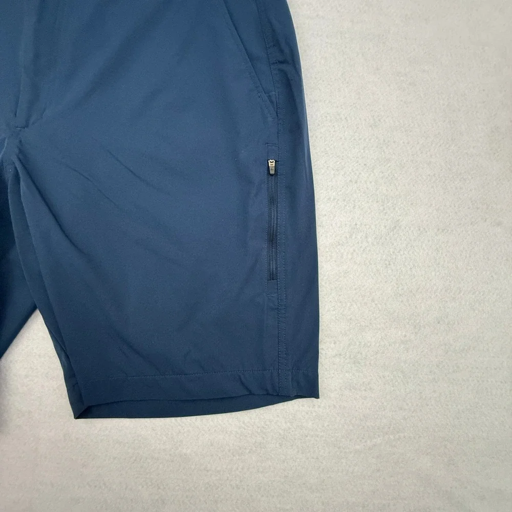 Orvis Shorts Mens 36 Blue Performance Tech Outdoor Hiking Travel Secure Pockets